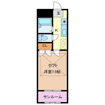 間取図 富澤第一ビル