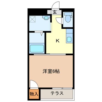 間取図 エスポワールMITA