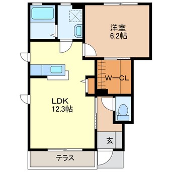 間取図 バジルガーデン