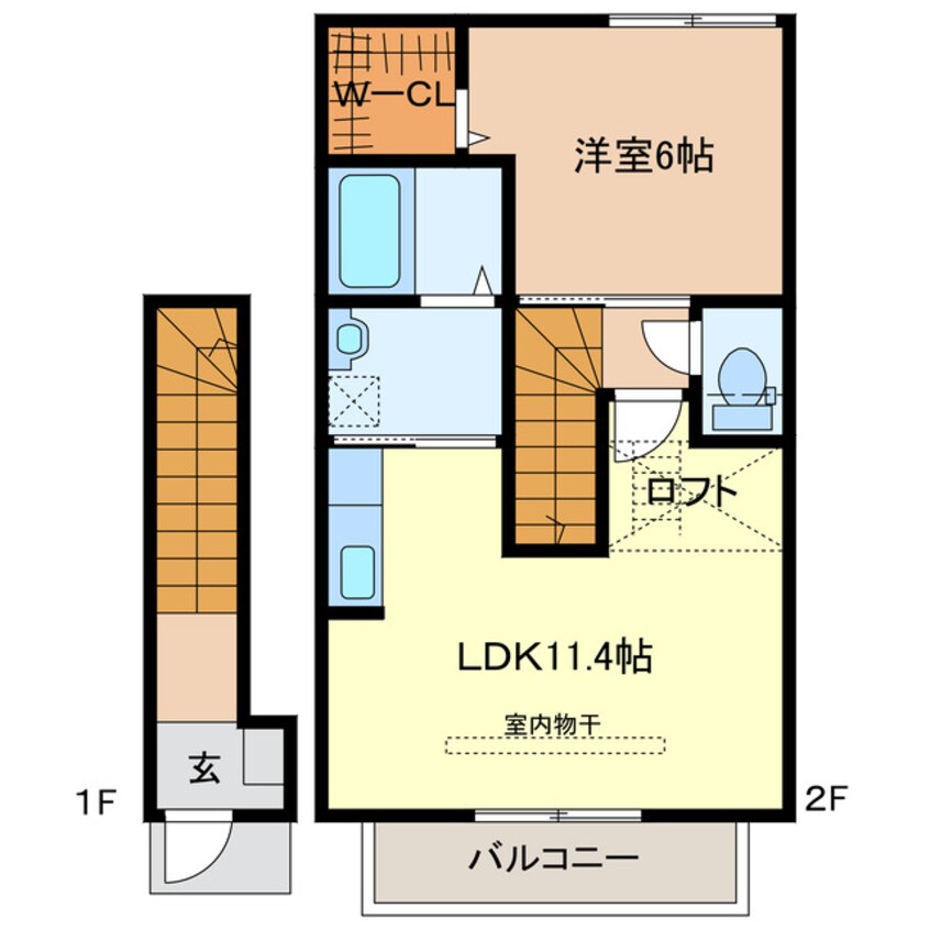 間取図 ボーセゾン