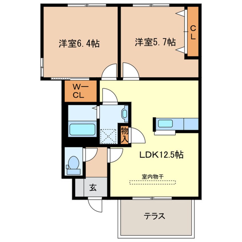 間取図 ボーセゾン