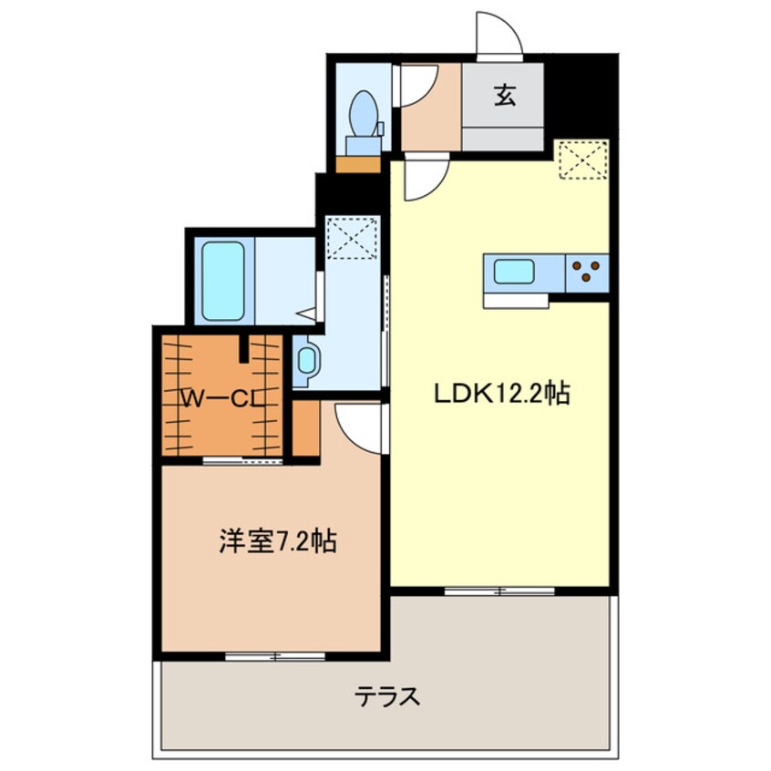 間取図 フェリーチェ