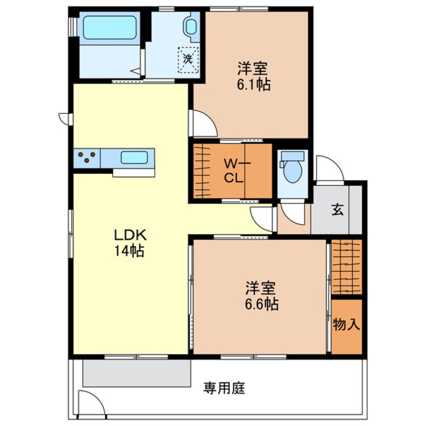 間取図 グリーンリーフ