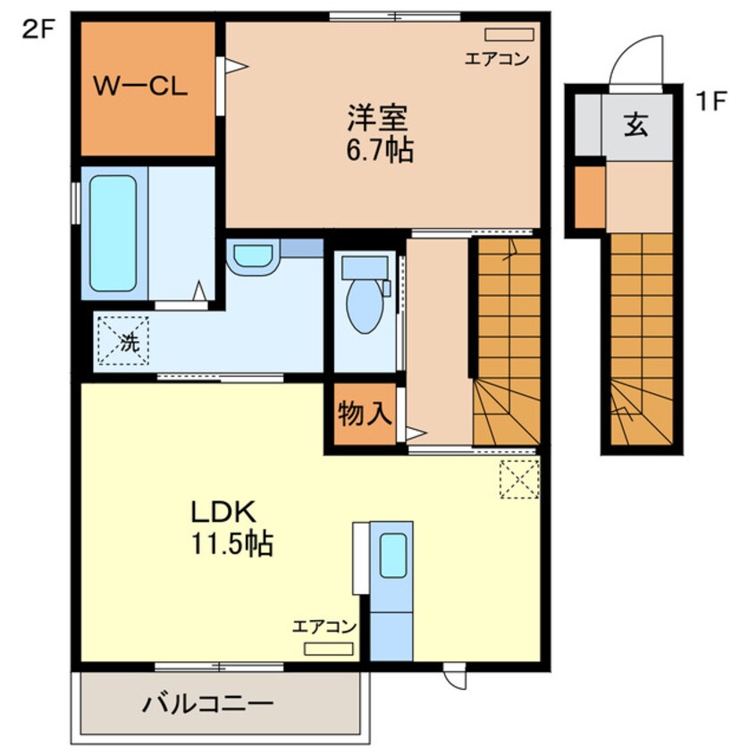 間取図 ★Casa DELSOLE 「カーサ　デルソーレ」