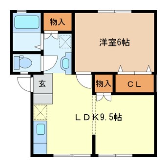 間取図 エンパレスV5