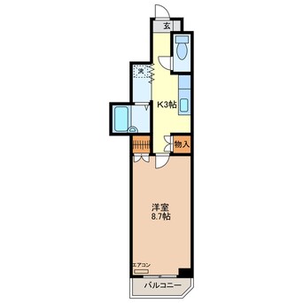 間取図 レジデンスシュドー