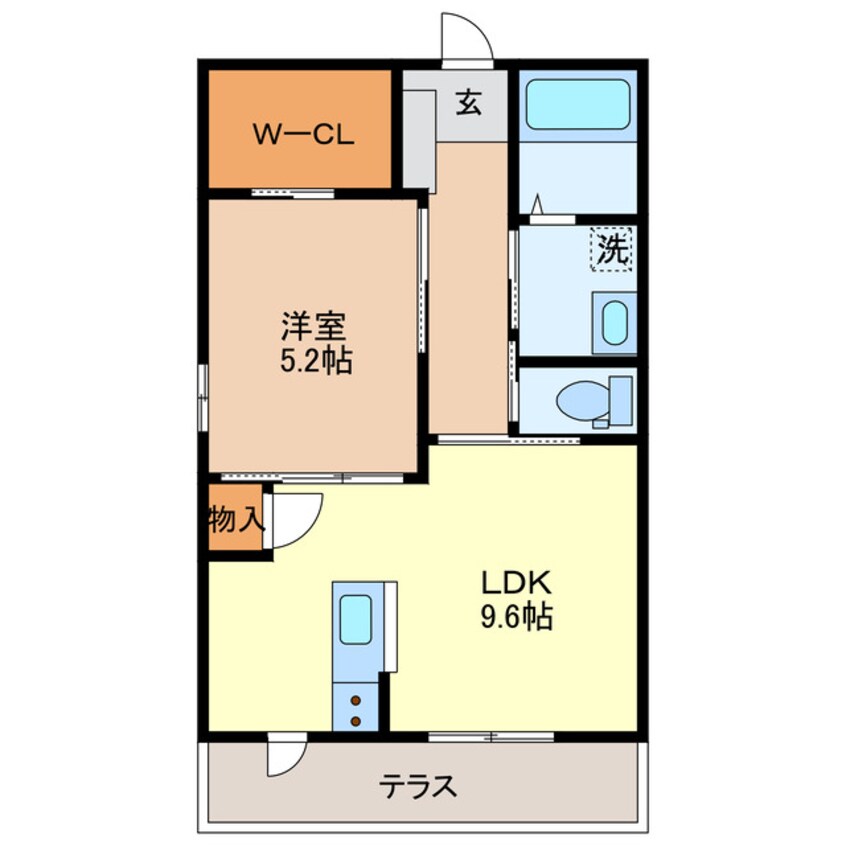 間取図 サニーヴィラ