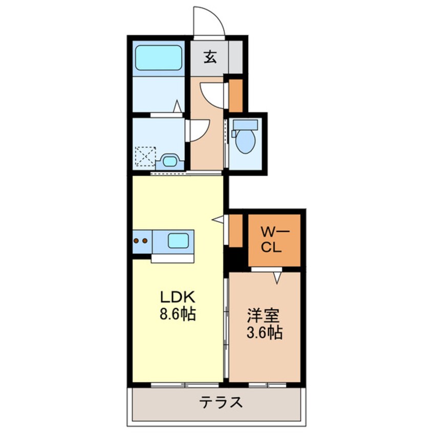 間取図 レフィアント