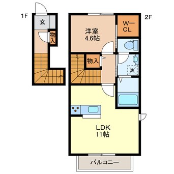 間取図 レフィアント