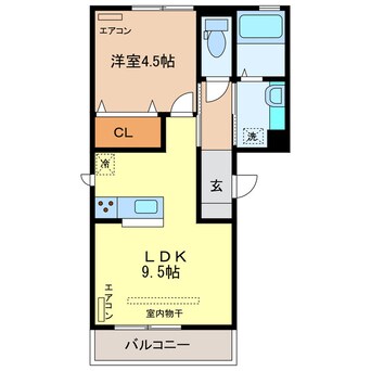 間取図 ★Trefle「トレフル」