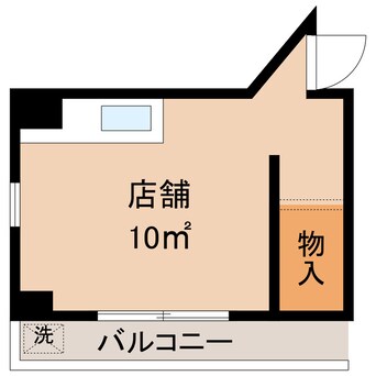 間取図 feel貸店舗