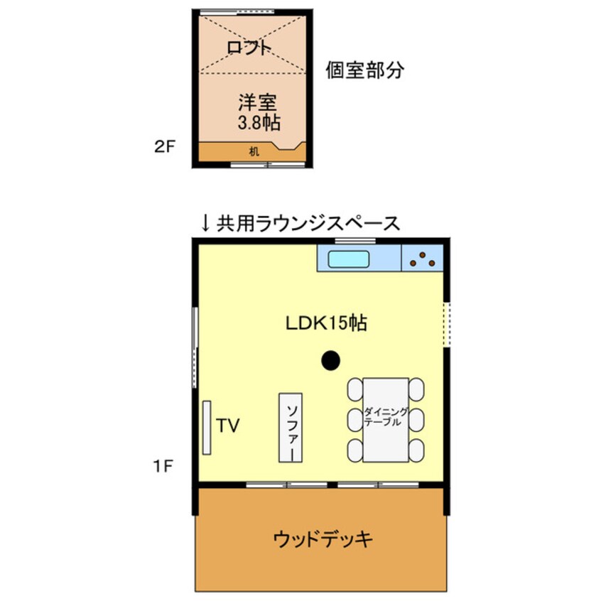 間取図 ROCCA