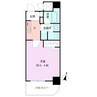 BUENA笹口弐番館 1Kの間取り