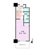 BUENA笹口弐番館 1Kの間取り