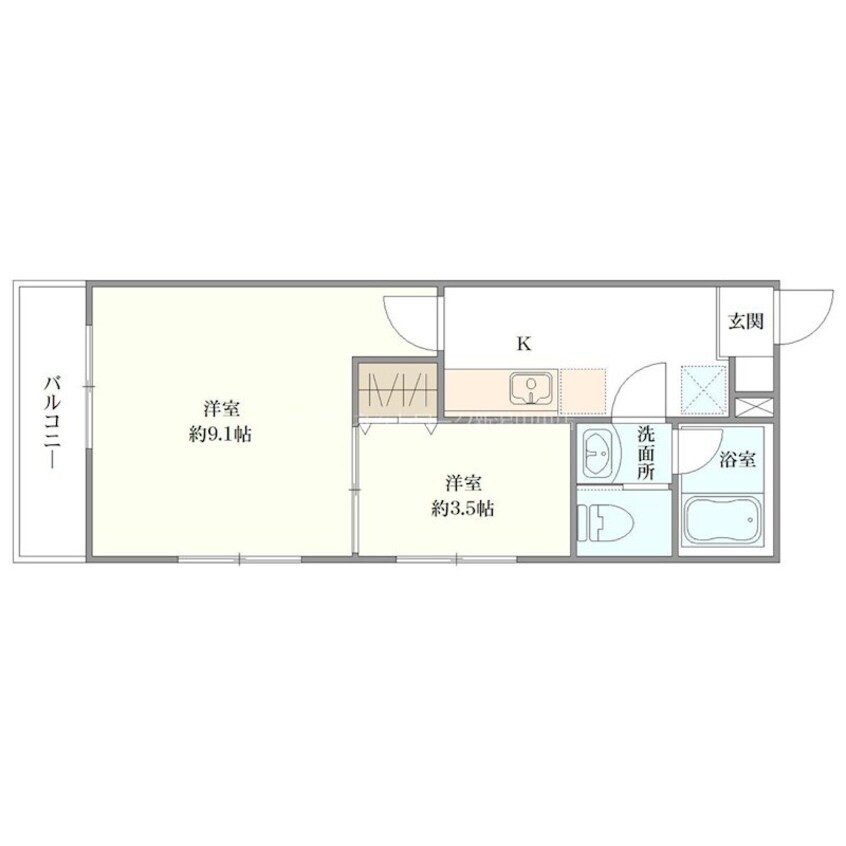 間取図 ユートピア三愛東堀