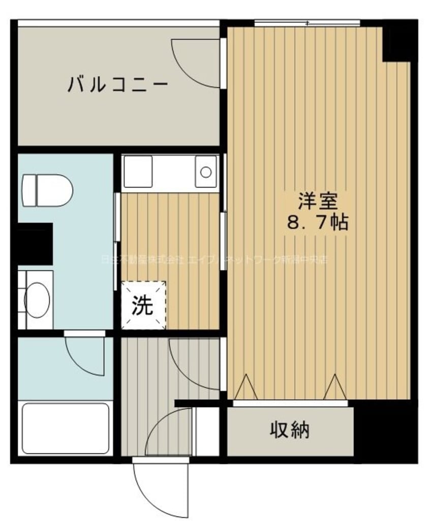 間取図 BUENA西堀通5番町