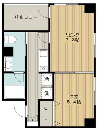 間取図 BUENA西堀通5番町