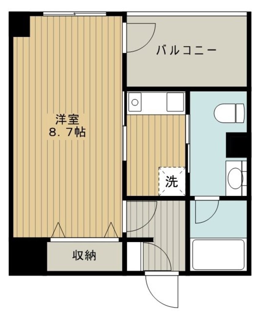 間取図 BUENA西堀通5番町