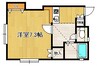 ヴィアーレ学校町 1Kの間取り