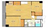 T＆K姥ヶ山 2LDKの間取り