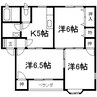 グランK 3Kの間取り