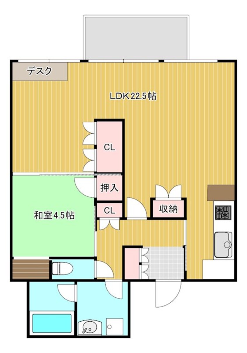 間取図 リバーサイド新潟