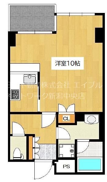 間取り図 リバーサイド新潟