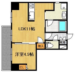 間取図 BUENA万代1丁目