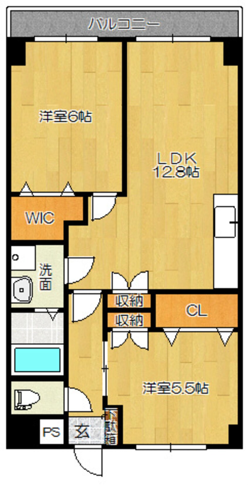 間取図 アークヒルズ上近江