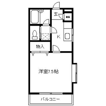 間取図 リベロ砂山