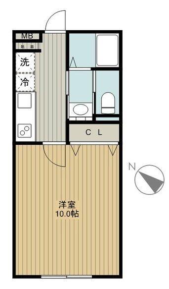 間取図 BUENA関屋大川前