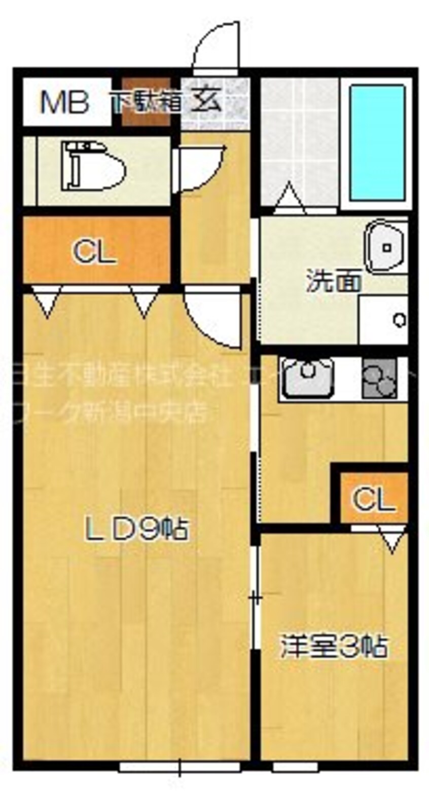 間取図 プレイス関新