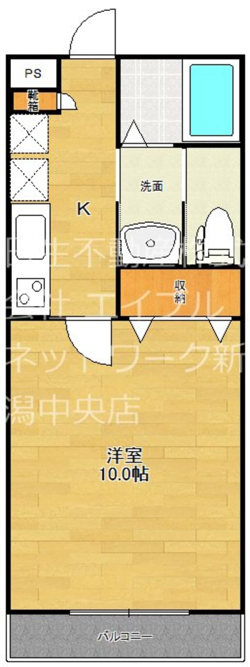 間取図 SAKASU　AZABU