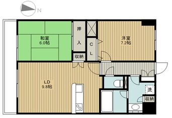 間取図 トゥールドゥソレイユ