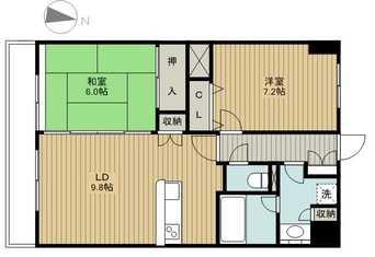 間取図 トゥールドゥソレイユ