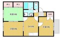 クレール上所IIの間取図