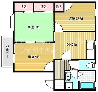 間取図 メゾン・ド・ユニバースC棟