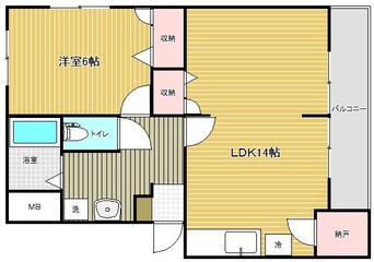 間取図 T＆K網川原Ａ棟