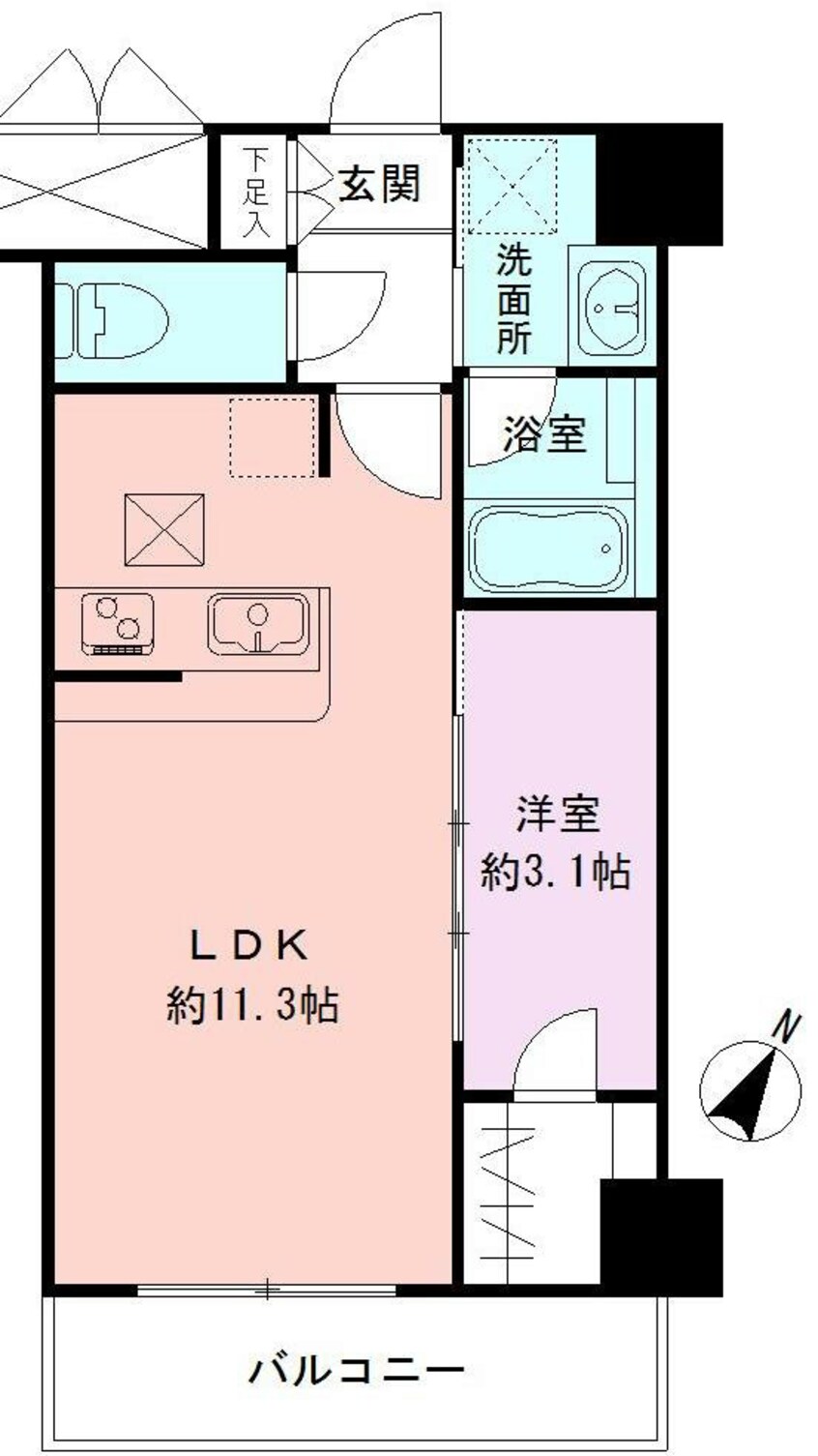 間取図 BUENA明石通