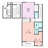 HILLS　MEJIRO 1LDKの間取り