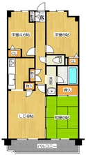 アーバングロー21の間取図
