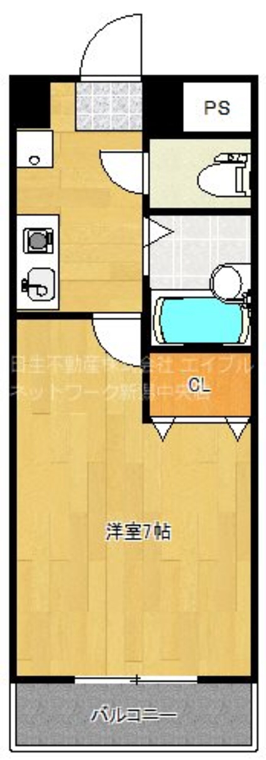 間取図 ウォーターフロント礎町