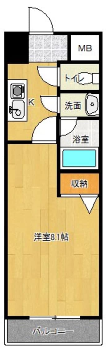 間取図 ヒルズ川端