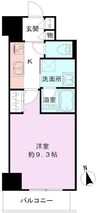 S-FORT新潟本町 1Kの間取り