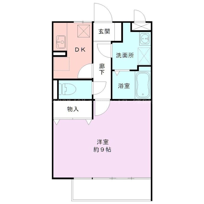 間取図 ブルームガーデンB棟