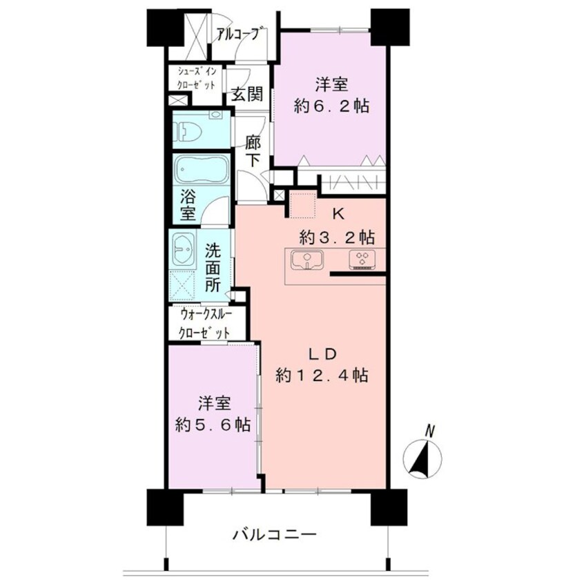 間取図 アーバンプレイス神道寺