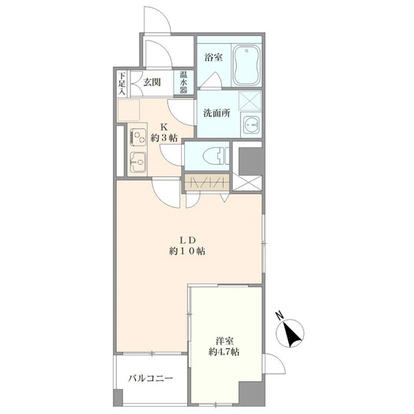 間取図 ホポロ東中通