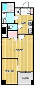 ホポロ東中通の間取図