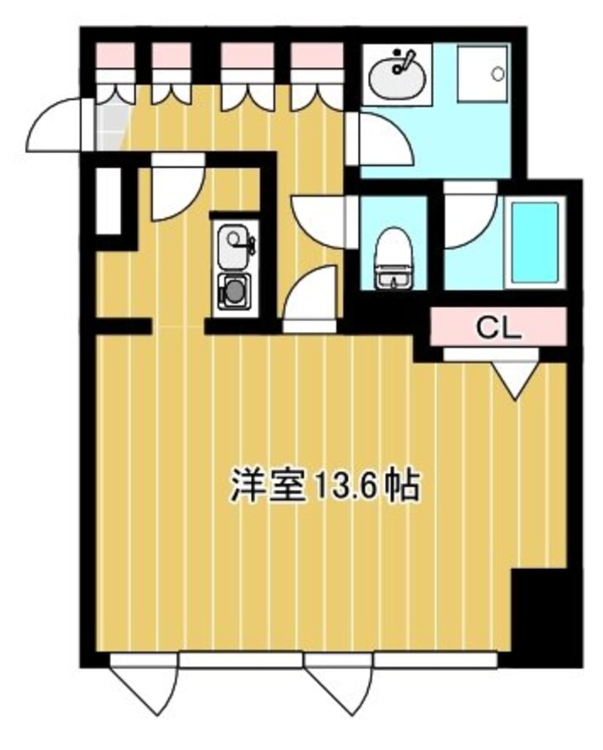 間取図 日生不動産西堀ビル