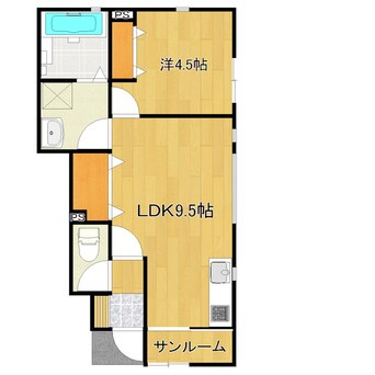 間取図 M-STAGE姥ケ山